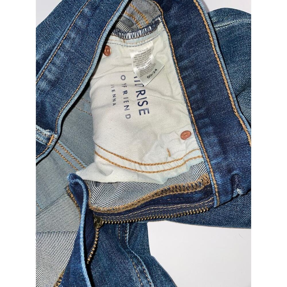 Lucky Brand Womens Sienna Boyfriend Jeans Medium Wash Cropped Size 24 - Picture 7 of 7